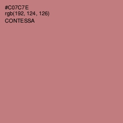 #C07C7E - Contessa Color Image