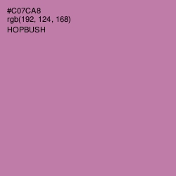 #C07CA8 - Hopbush Color Image