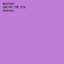 #C07DD7 - Orchid Color Image
