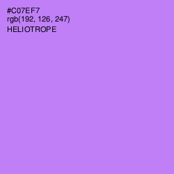 #C07EF7 - Heliotrope Color Image