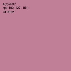#C07F97 - Charm Color Image