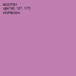 #C07FB1 - Hopbush Color Image