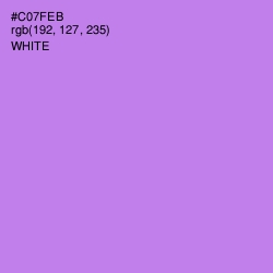 #C07FEB - Heliotrope Color Image