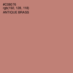 #C08076 - Antique Brass Color Image