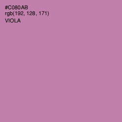 #C080AB - Viola Color Image