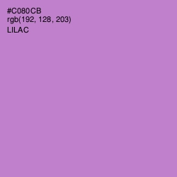 #C080CB - Lilac Color Image