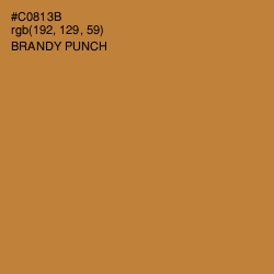 #C0813B - Brandy Punch Color Image