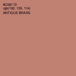 #C08172 - Antique Brass Color Image