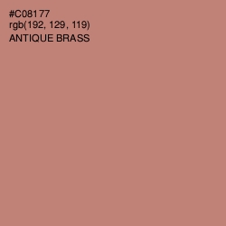 #C08177 - Antique Brass Color Image