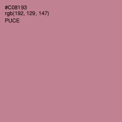 #C08193 - Puce Color Image