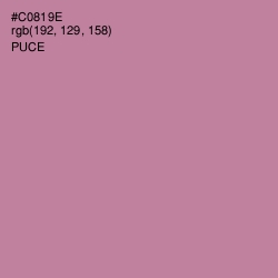 #C0819E - Puce Color Image