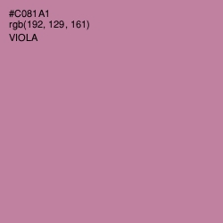 #C081A1 - Viola Color Image