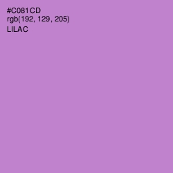 #C081CD - Lilac Color Image