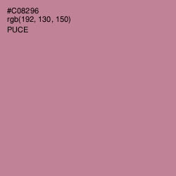 #C08296 - Puce Color Image