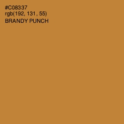 #C08337 - Brandy Punch Color Image
