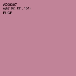 #C08397 - Puce Color Image