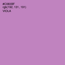 #C083BF - Viola Color Image