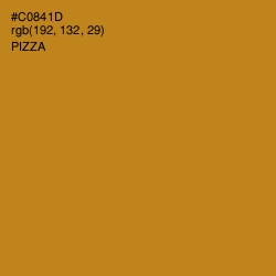 #C0841D - Pizza Color Image