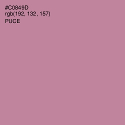 #C0849D - Puce Color Image