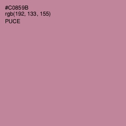 #C0859B - Puce Color Image