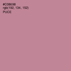 #C08698 - Puce Color Image