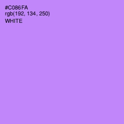 #C086FA - Light Wisteria Color Image