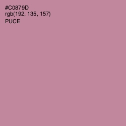 #C0879D - Puce Color Image