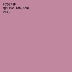 #C0879F - Puce Color Image