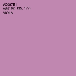 #C087B1 - Viola Color Image