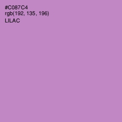 #C087C4 - Lilac Color Image