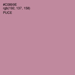 #C0899E - Puce Color Image