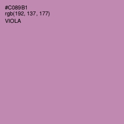 #C089B1 - Viola Color Image
