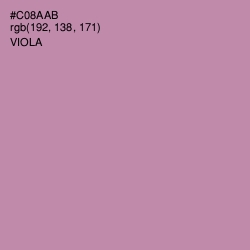 #C08AAB - Viola Color Image