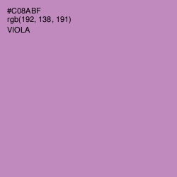 #C08ABF - Viola Color Image