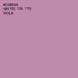 #C08BAA - Viola Color Image