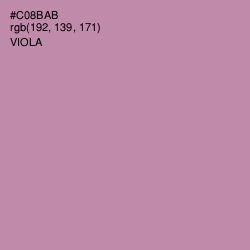 #C08BAB - Viola Color Image