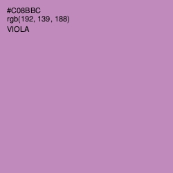 #C08BBC - Viola Color Image