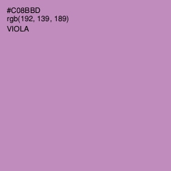 #C08BBD - Viola Color Image