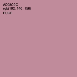 #C08C9C - Puce Color Image