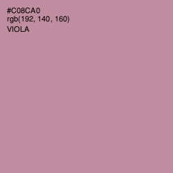 #C08CA0 - Viola Color Image