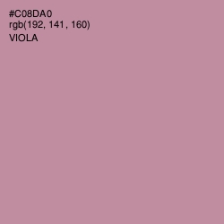 #C08DA0 - Viola Color Image