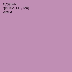 #C08DB4 - Viola Color Image