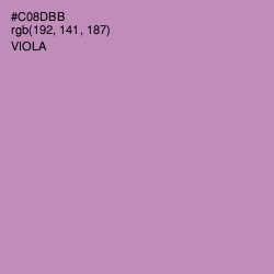 #C08DBB - Viola Color Image