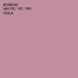 #C08EA0 - Viola Color Image