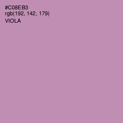 #C08EB3 - Viola Color Image