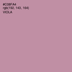 #C08FA4 - Viola Color Image