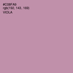 #C08FA9 - Viola Color Image