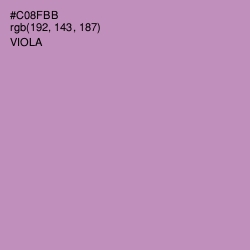 #C08FBB - Viola Color Image