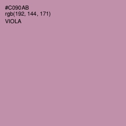 #C090AB - Viola Color Image