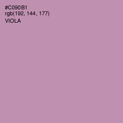 #C090B1 - Viola Color Image